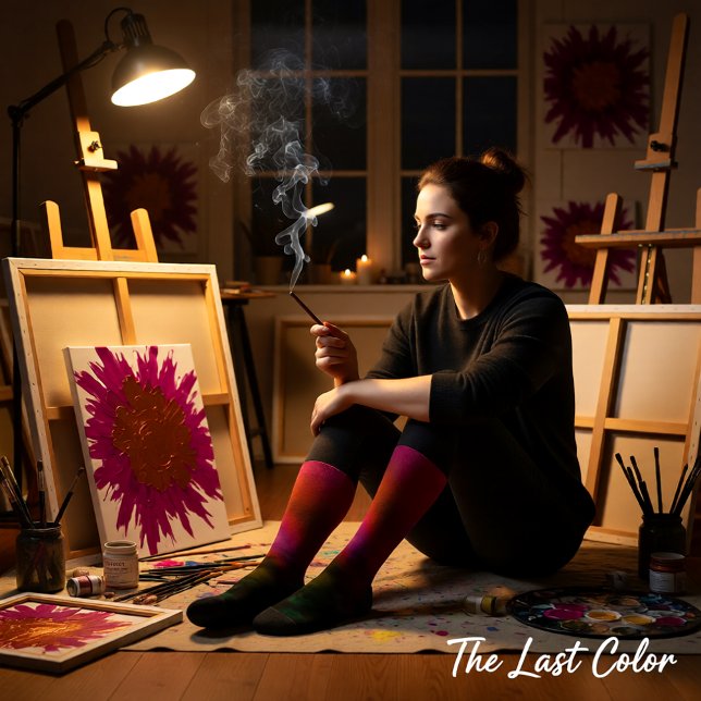 Calcetines Rosa Brasa Desvanecer (Subido por el creador)