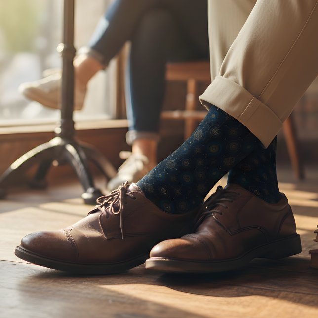 Calcetines Rosa de los Vientos Náutica  (Subido por el creador)