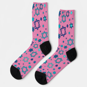 Calcetines Rosa - Estrella de David Socks