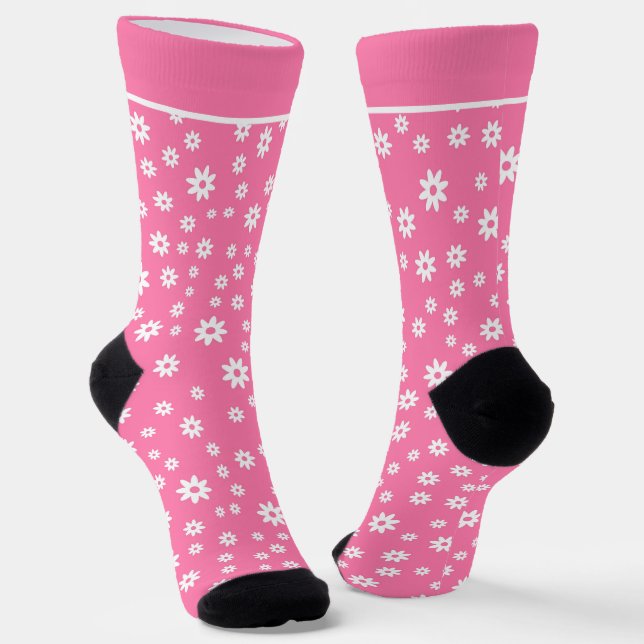 Calcetines Rosa floral (Angular)