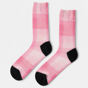 Calcetines rosados de plástico