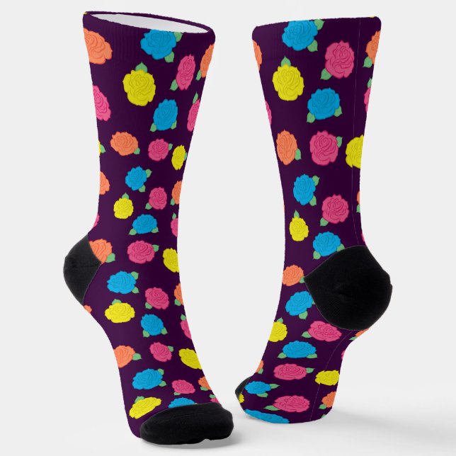 Calcetines Rosas Neon (Angular)