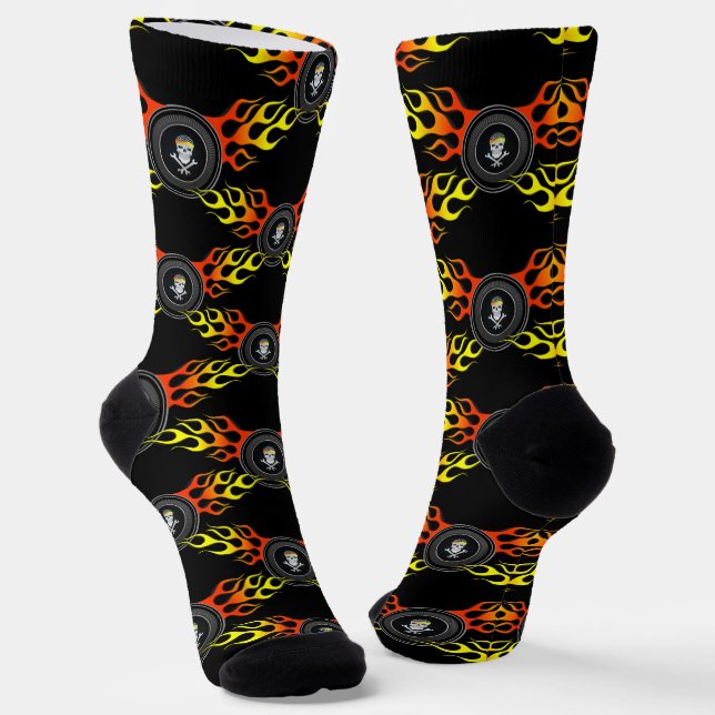 Calcetines Rueda de llama mecánica (Angular)