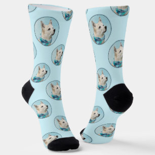 Calcetines Ruedas de pintura Buhund noruegas para perros orig