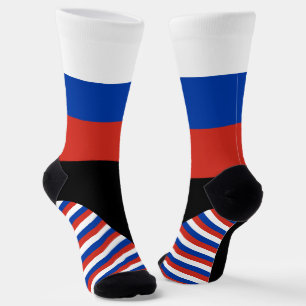 Calcetines Rusia Socks, colores de bandera rusa / deportes