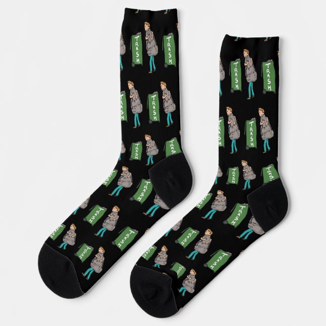 Calcetines Sacar La Basura (Izquierda)