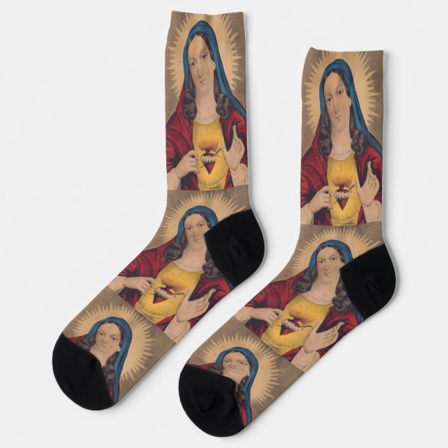 Calcetines Sagrado Corazón de María (Izquierda)