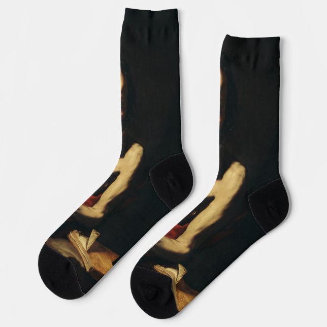 Calcetines Saint Jerome por Jusepe de Ribera (Izquierda)