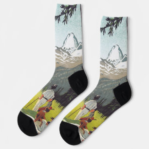 Calcetines Saint Moritz por Emil Cardinaux
