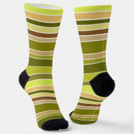 Calcetines Salsa Verde con rayas de tortilla