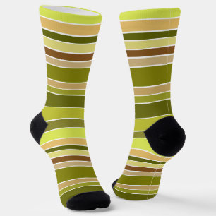 Calcetines Salsa Verde con rayas de tortilla