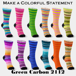 Calcetines Salsa Verde con rayas de tortilla