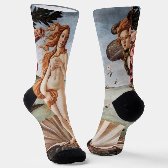 Calcetines Sandro Botticelli - Nacimiento de Venus (Angular)