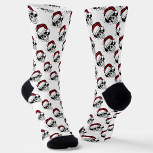 Calcetines Santa Skulls