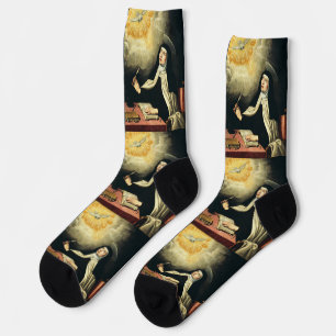Calcetines Santa Teresa de Ávila Mística del Fuego Arte