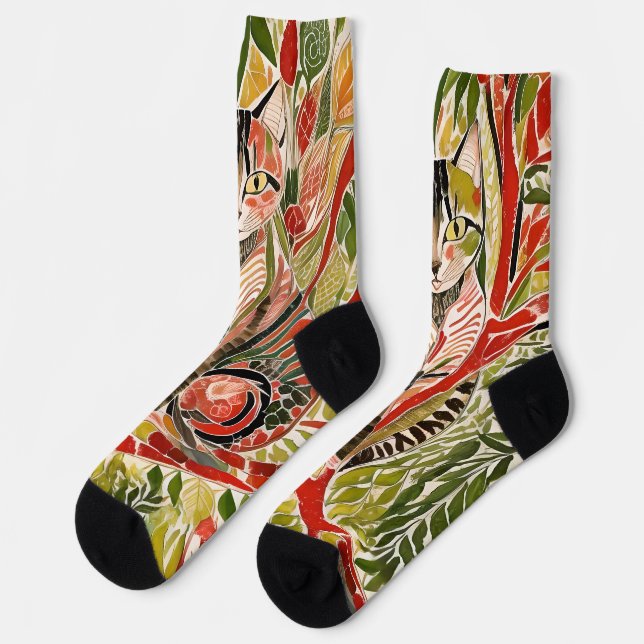 Calcetines Schnazzy Cat One (Izquierda)