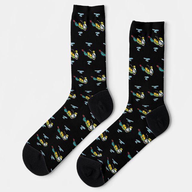 Calcetines Scuba Diving Stickman (Izquierda)
