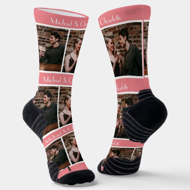 Calcetines Sencillo y elegante regalo Día de San Valentín fot (Angular)