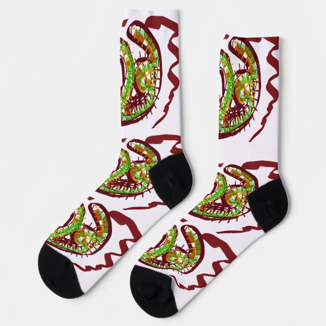 Calcetines Serpiente genial (Izquierda)