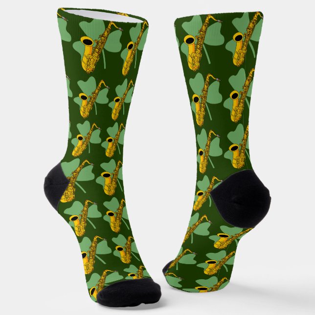 Calcetines Shamrock saxofón (Angular)
