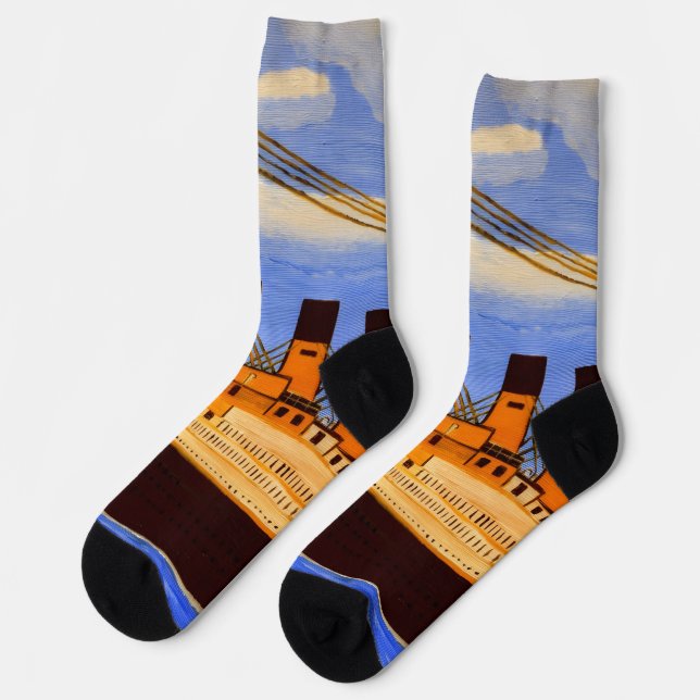 Calcetines Ship Titanic socks  (Izquierda)