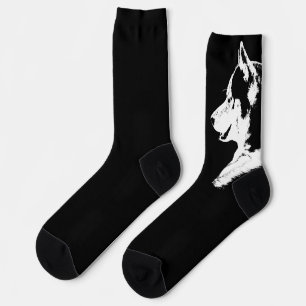 Calcetines Siberian Husky Cachorro Husky Personali