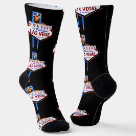 Calcetines Signo de bienvenida de Las Vegas