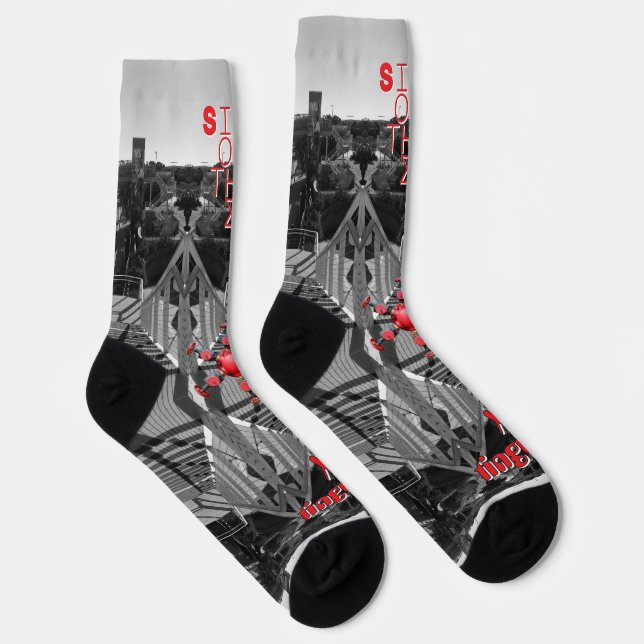 Calcetines Signo Rojo de los Tiempos (Derecha)
