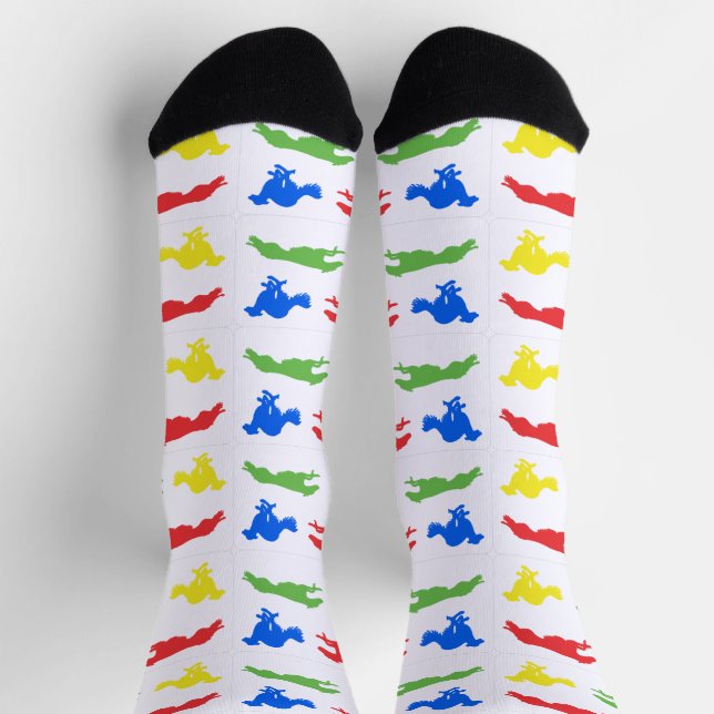 Calcetines Silken Windhound corriendo (Arriba)
