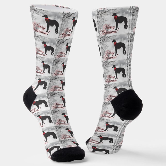 Calcetines Silken Windhound Feliz Navidad (Angular)
