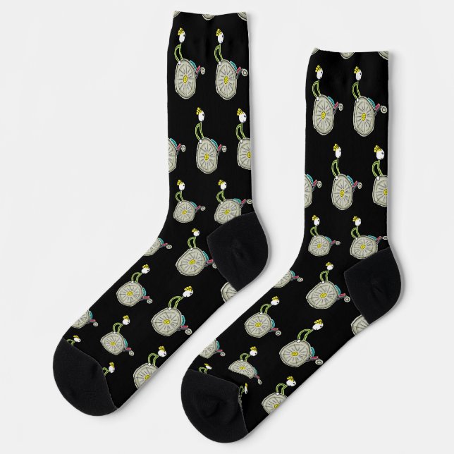 Calcetines Silla de ruedas Stickman (Izquierda)