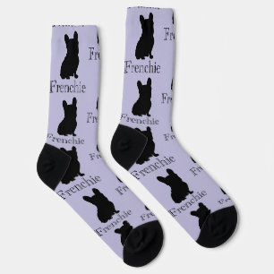 Calcetines silueta de Frenchie