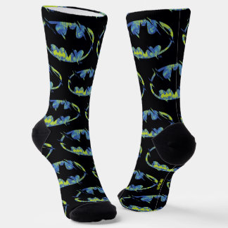 Calcetines Símbolo de Batman eléctrico hacia arriba