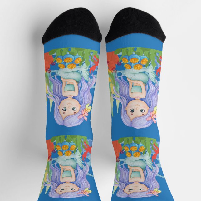 Calcetines sirena (Arriba)