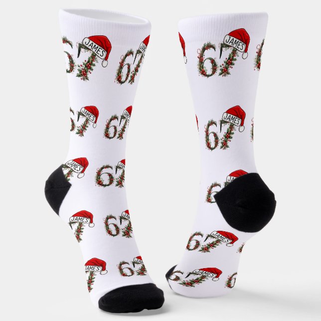 Calcetines Six Seven Socks con nombre personalizad (Angular)
