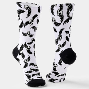 Calcetines Skeleton Bats Halloween