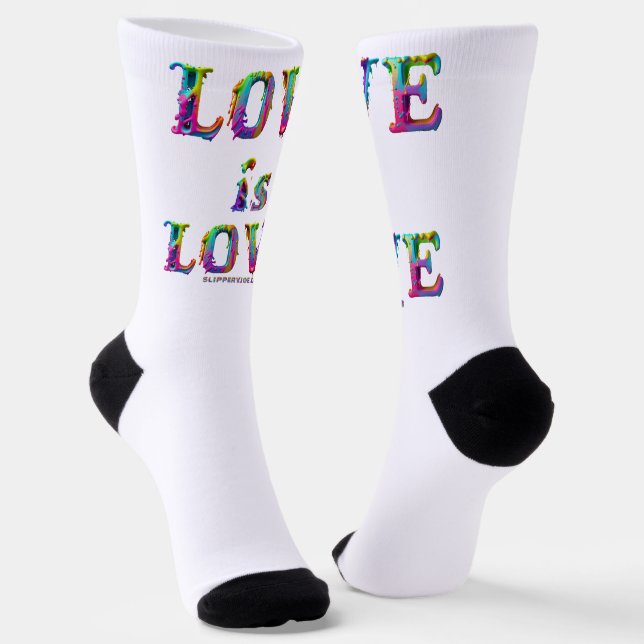Calcetines SlipperyJoe el amor es el amor por el derretimient (Angular)