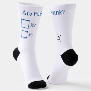 Calcetines SlipperyJoe's estás borracho humorístico ligeramen