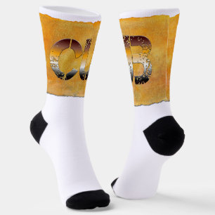 Calcetines SlipperyJoe's oso cachorro culturalmente arraigado