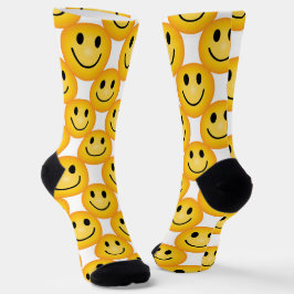 Calcetines Smiley Happy Face Emoji Printed Gift Socks