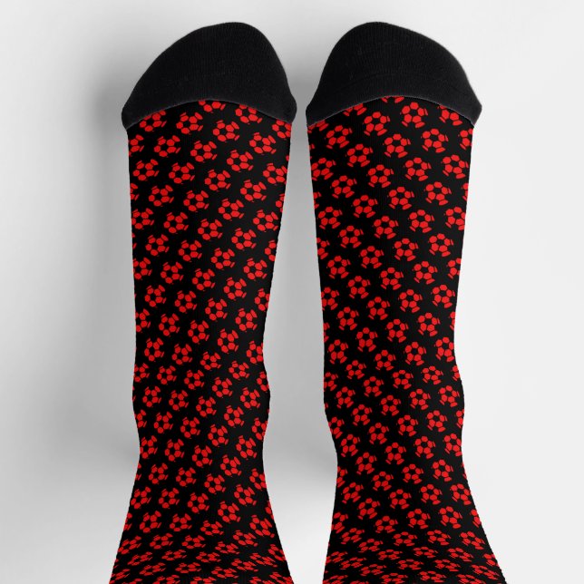 Calcetines Soccer Soccer Red (Arriba)