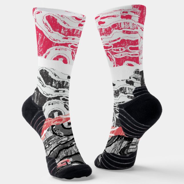 Calcetines Socks – Abstract Land (Angular)