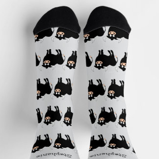 Calcetines Socks Black Bull Design