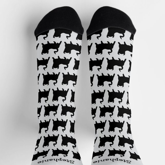 Calcetines Socks Black Bull Design (Arriba)