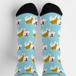 Calcetines Socks British Bulldog Design