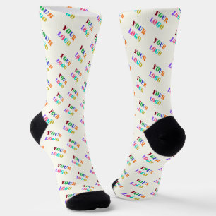 Calcetines Socks comerciales promocionales del logotipo de la