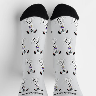 Calcetines Socks Dalmatian Dog Design