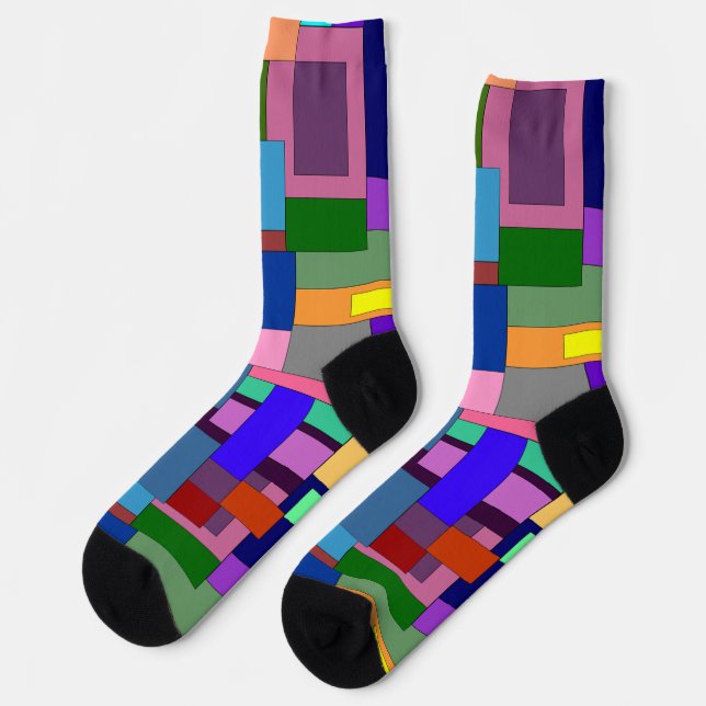 Calcetines Socks de arte moderno (Izquierda)