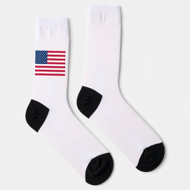 Calcetines Socks de bandera de Estados Unidos - Estados Unido (Derecha)