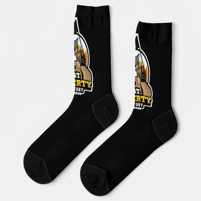 Calcetines Socks de fábrica de libertad de T&T (Izquierda)